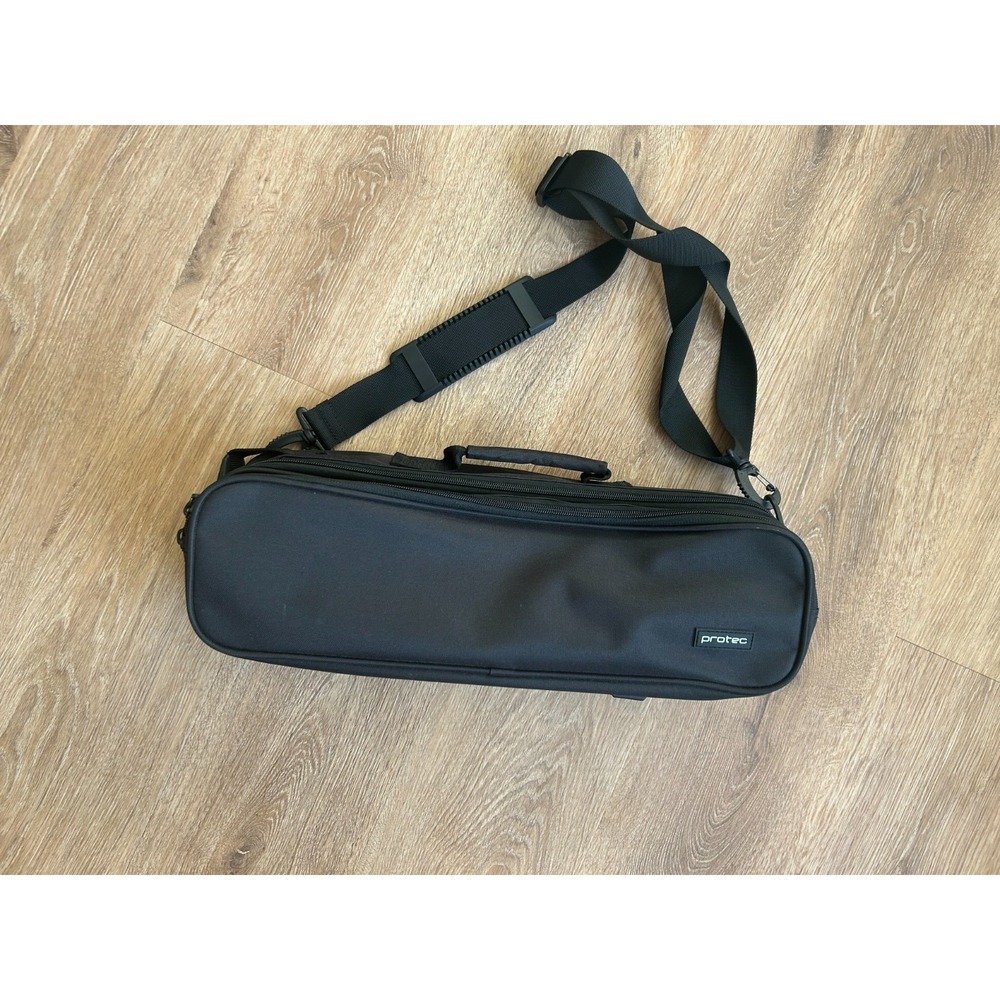 Protec Deluxe Flute Case Cover A308 Black Padded Gig Bag